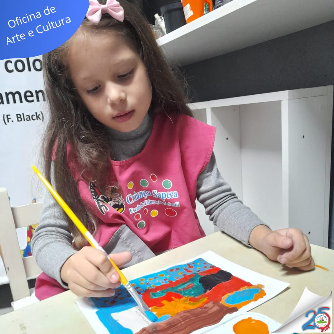 Oficina de arte e cultura - Escola de Educação Infantil Criança Sapeca ...